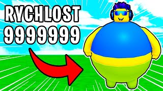 Stal Jsem Se Nejrychlejším Špekounem! 🍔 (Roblox Fat Race Clicker)