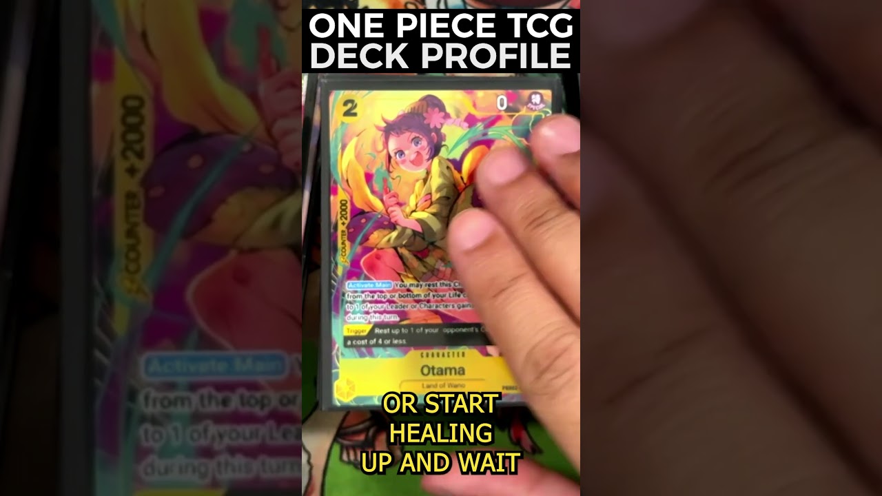 Описание колоды Ямато «Зеленый-Желтый» и как играть (OP14/EB03/EB04) | Геймплей One Piece TCG