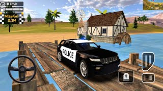 US Police Jeep 4X4 SUV Xtreme Drifting - Police Drift Car Driving - Android Gameplay screenshot 2