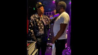 Jay Z hugs Conway after breaking down in tears in LA