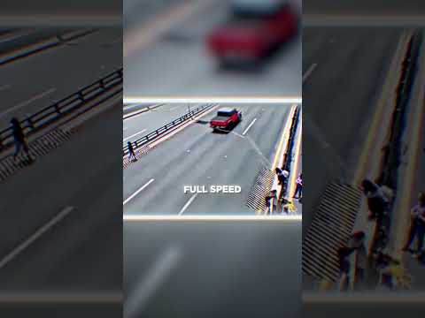 Video Protestor Tried To BLOCK The Road ( Got Karma )