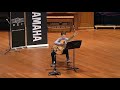 Samuel lee beginner category 2018 melbourne guitar festival