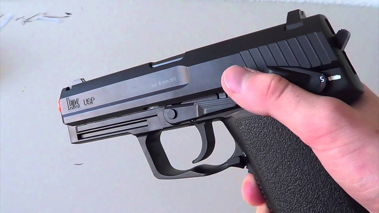 Gas Non Blowback H&K USP Airsoft Pistol! YouTube