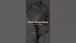 Untuk sebuah nama ~  Pance Pondaag (Story Instagram / Status WhatsApp)
