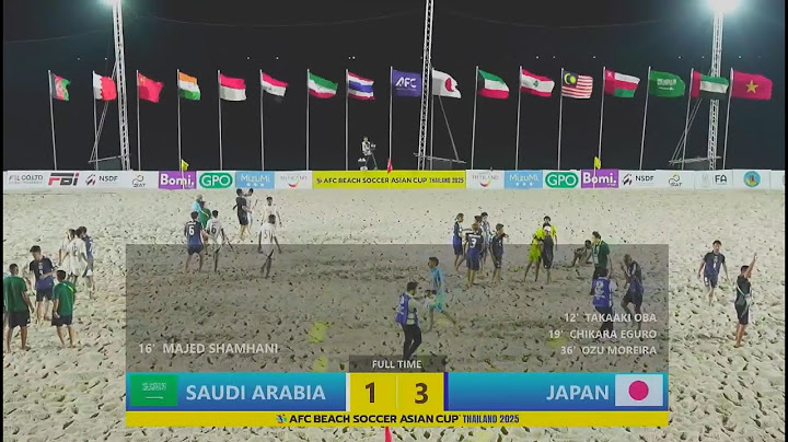 ไฮไลท์ฟุตบอลชายหาดชิงแชมป์เอเชีย 2025 คู่ชิงอันดับ 3 | ซาอุดีอาระเบีย พบ ญี่ปุ่น