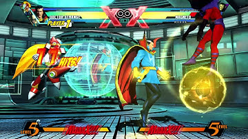 ULTIMATE MARVEL VS. CAPCOM 3 Dr Strange Assist Hyper Combo