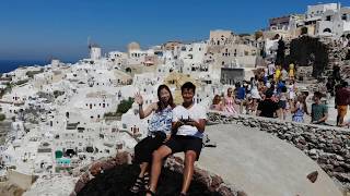 【FF6music】Santorini Drone video [Oia] Full HD
