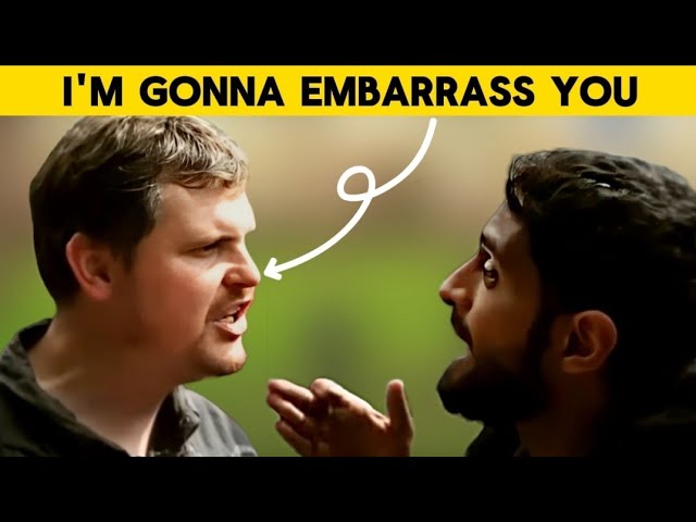 Arrogant Muslim MESSED With The Wrong Christian
