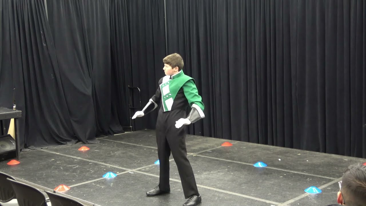 James Brockman, Rodriguez HS, Field Conducting Novice at 2023 Armijo Winter Show