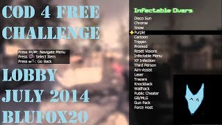 Free Cod4 Challenge Lobby | Ps3 | July 2014