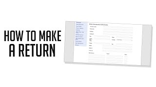How To Make A Return TEquipment.NET