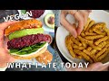 WHAT I ATE TODAY | Self Care + Meal Prep Day with Vegan Recipes 🌱☀️