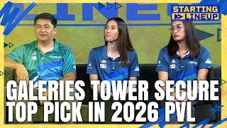 Galeries Tower secure top pick in 2026 PVL Draft | STARTING LINEUP | HIGHLIGHTS screenshot 1