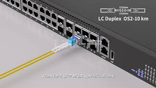 LINK-PP LS-SM311G-10C 1G SFP Optical Transceiver | 1310nm 10km SMF Duplex LC with DOM Function
