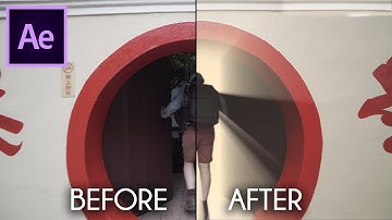 3D light rays After Effects tutorial - Making of Don