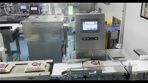 Automatic Conveyor Check Weigher Machine for Food Pack