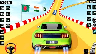 Mega Ramp Car Stunts Extreme Racing - Impossible Sport Car  Driving 3D Simulator - Android GamePlay screenshot 5