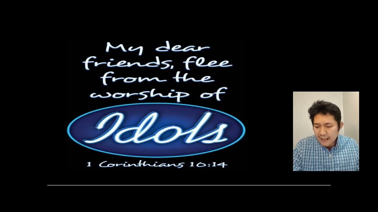 "Lumayo sa pagsamba sa diyus diyosan" (Flee from idolatry) part 1 of 2