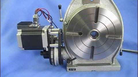 8" Motorized Rotary Table (horizontal/vertical)