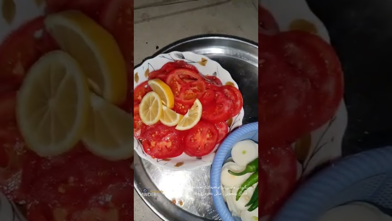 شێوازی ئامادەکردنی ماسی برژاو لە ماڵێکی قەزای پێنجوێن 🐟