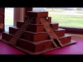 how to make a Cardboard Pyramid Como hacer piramide de carton