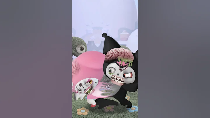 Kurozombie 2.0🌸 vs KITTY B. Mutant.👁 #kuromi #mymelody #animation #sanrio #hellokitty thumbnail