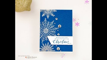 Unity Quick Tip: Embossed Snowflake Card