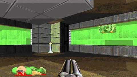 doom 2 meets zdoom map04 quick peak video (OLD)