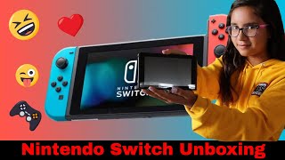 UNBOXING NINTENDO SWITCH! screenshot 5