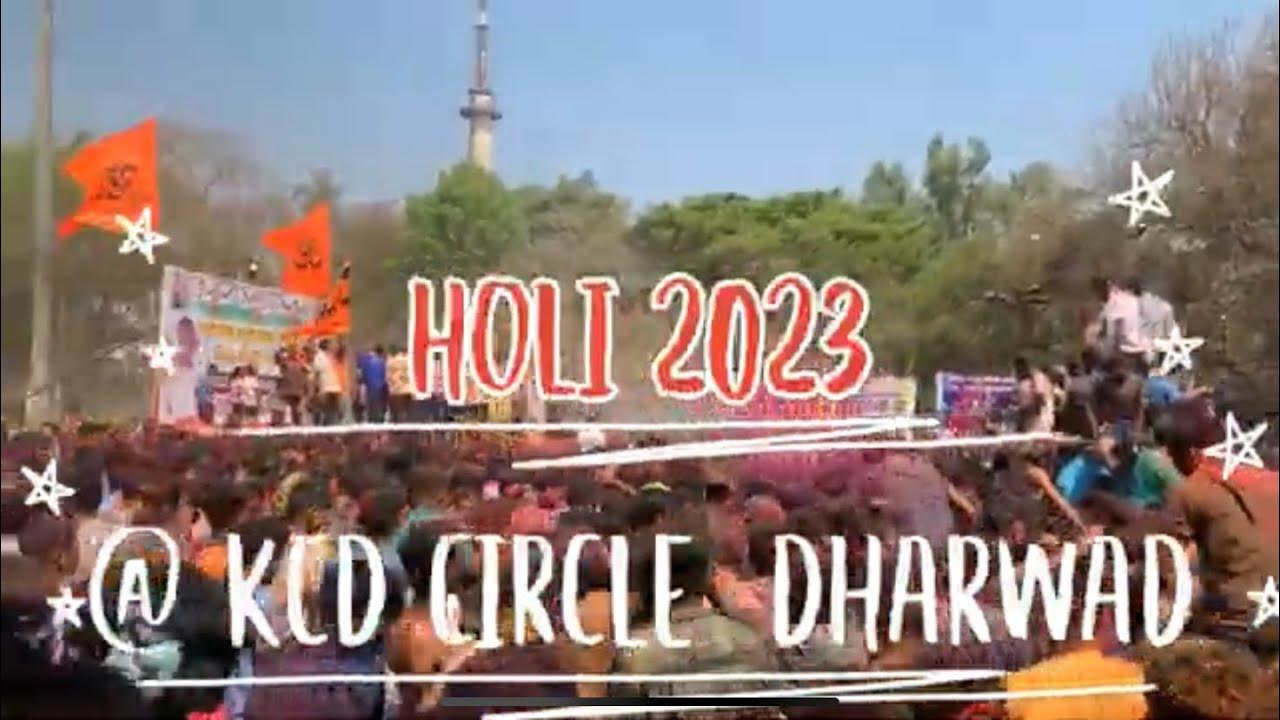 holi in dharwad