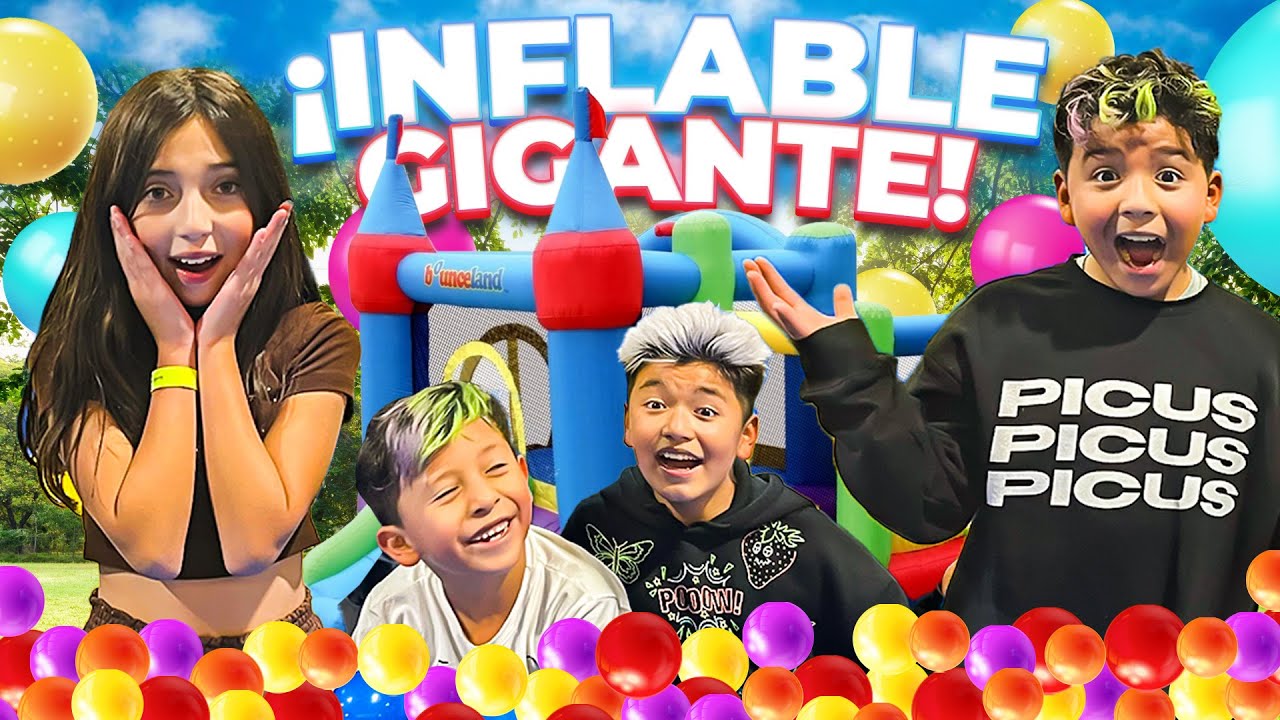 CONOCÍ EL INFLABLE MÁS GRANDE DEL MUNDO!!!!