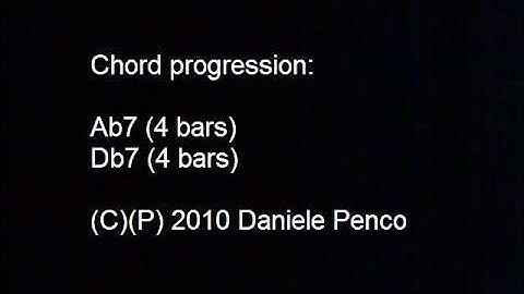 Ab7 to Db7 Mixolydian - DP