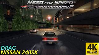 Stage 1 Drag Race | Need for Speed : Underground 2 - 4K Gameplay | No Commentary