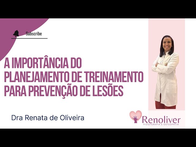 A importância do planejamento de treinamento para prevenção de lesões.