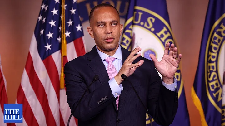 'We're A Coalition': Hakeem Jeffries Asked Point Blank If Democrats Are A United Party