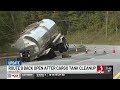 Route 9 reopens following tanker truck separation