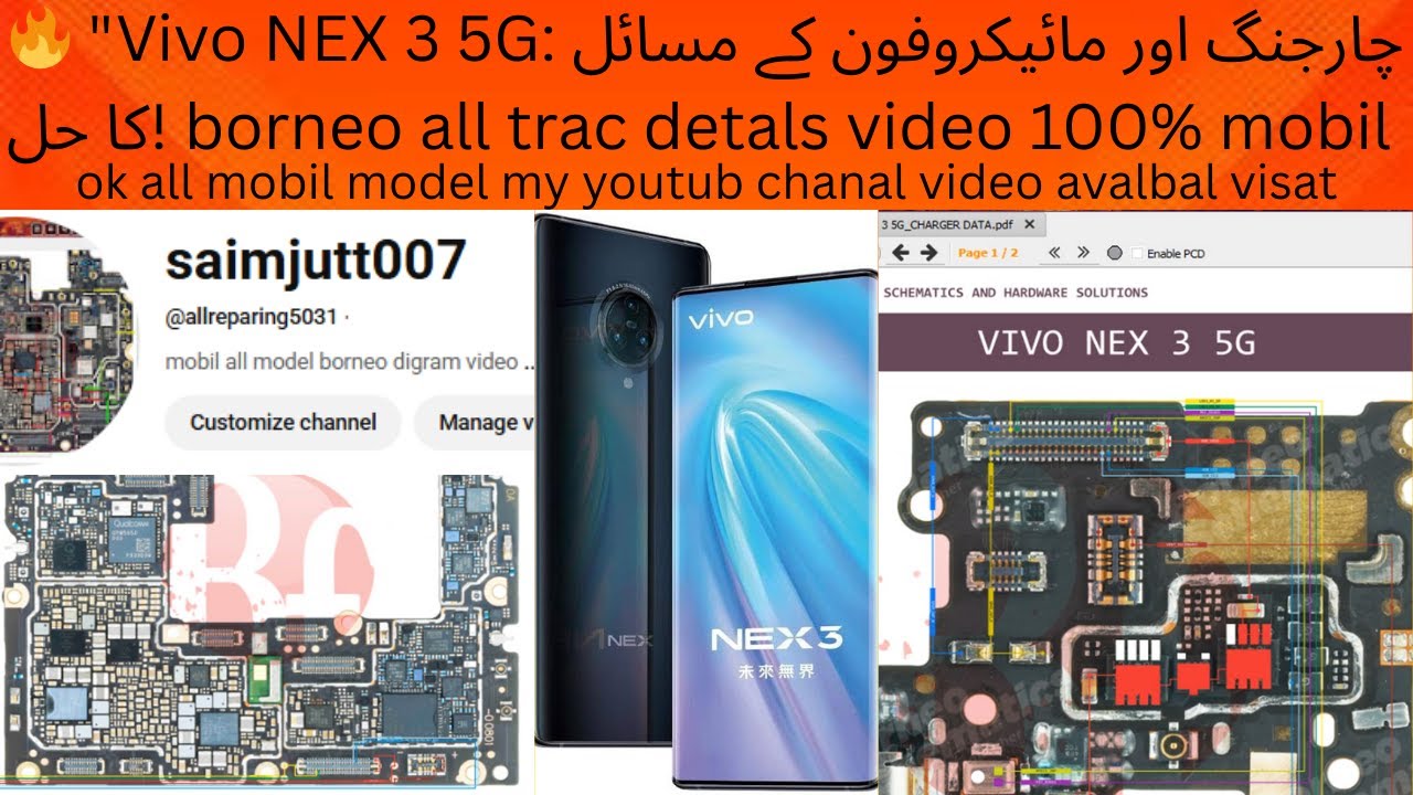 Vivo Nex 3 5g charging problem  3 5g charging not show. Vivo Nex 3 5g charging way mic not working