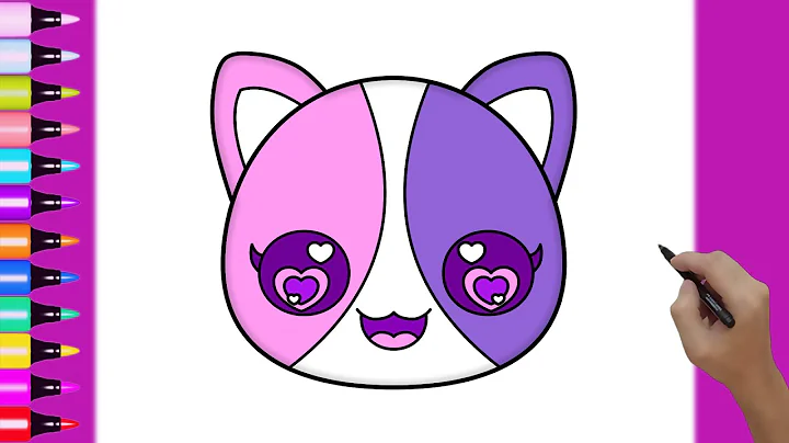 How to Draw Aphmau MeeMeows Cat - Easy Step by Step Drawing