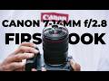 Canon RF 7-14mm f/2.8-3.5L Fisheye Lens First Look