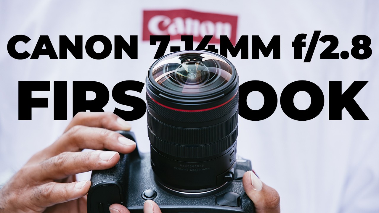 Canon RF 7-14mm f/2.8-3.5L Fisheye Lens First Look - YouTube
