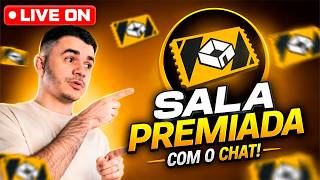 SALINHA PERSONALIZADA CHAT PREMIADA ❤️BROTA NA LIVE FREE FIRE AO VIVO !