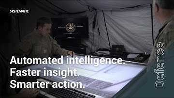 SitaWare Insight: Accelerating intelligence and decision-making through automation