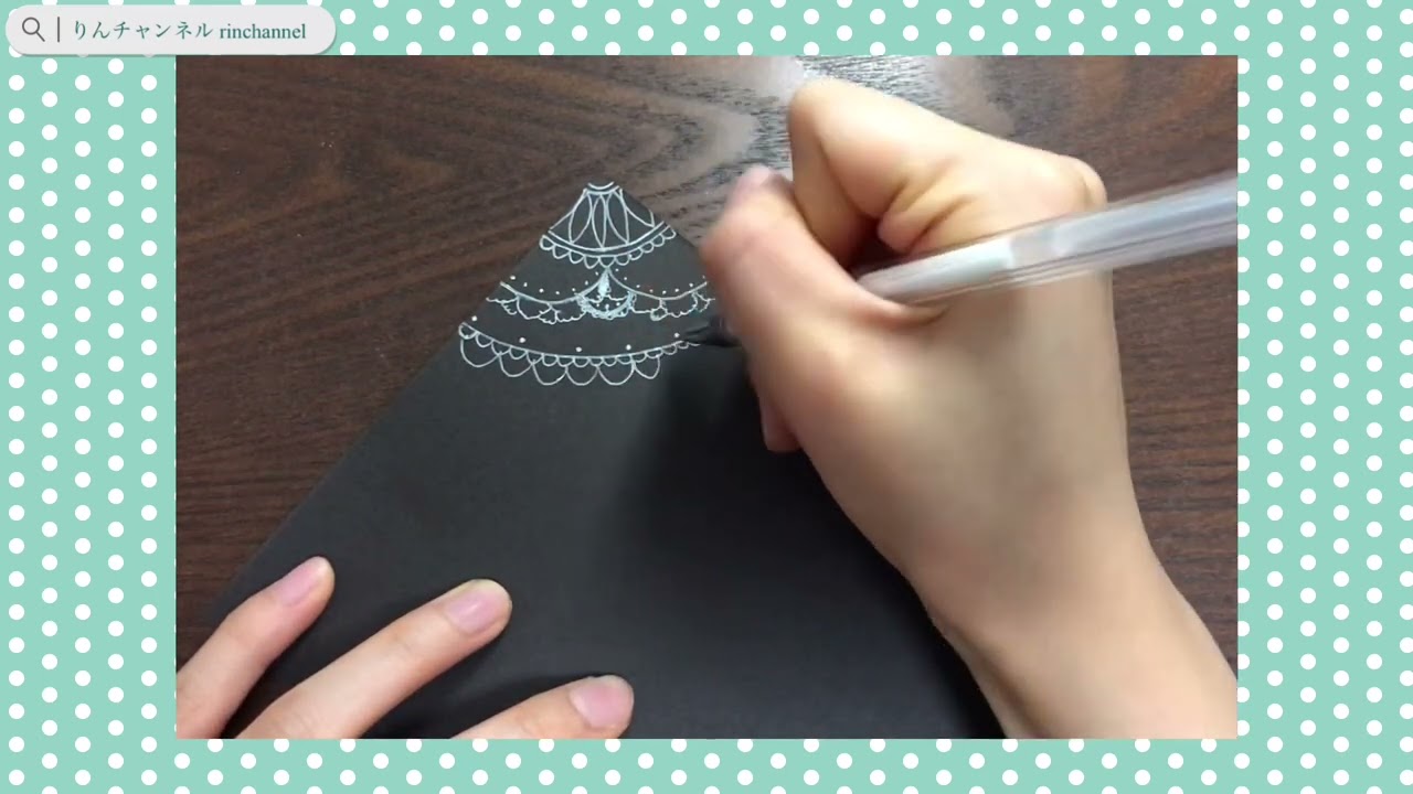 簡単なレースの描き方 #イラスト #お絵描き  #イラストメイキング