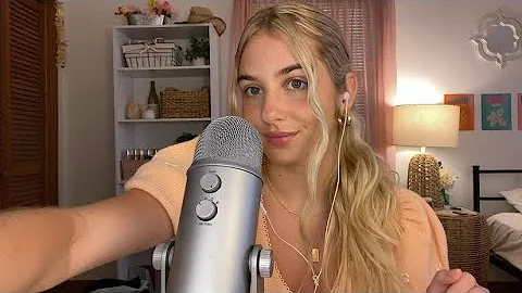 ASMR My Favorite Makeup Products 🌞 Tapping, Scratching, Rambled Whispering