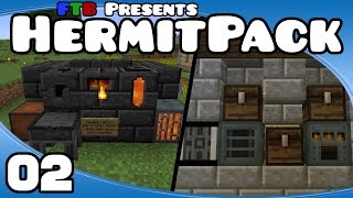 HermitPack - Ep. 2: Early Machines & Smeltery