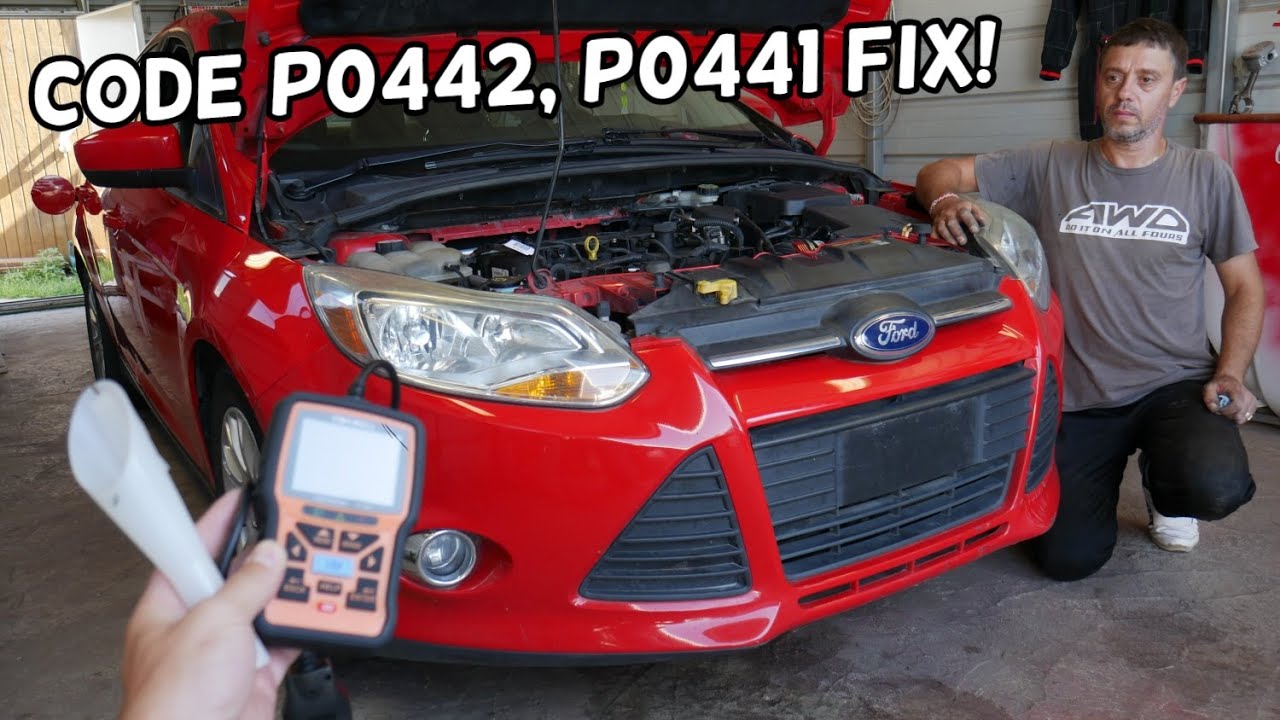 FORD FOCUS CODE P0441 P0442 EASY FIX 2012 2013 2014 2015 2016 2017 2018