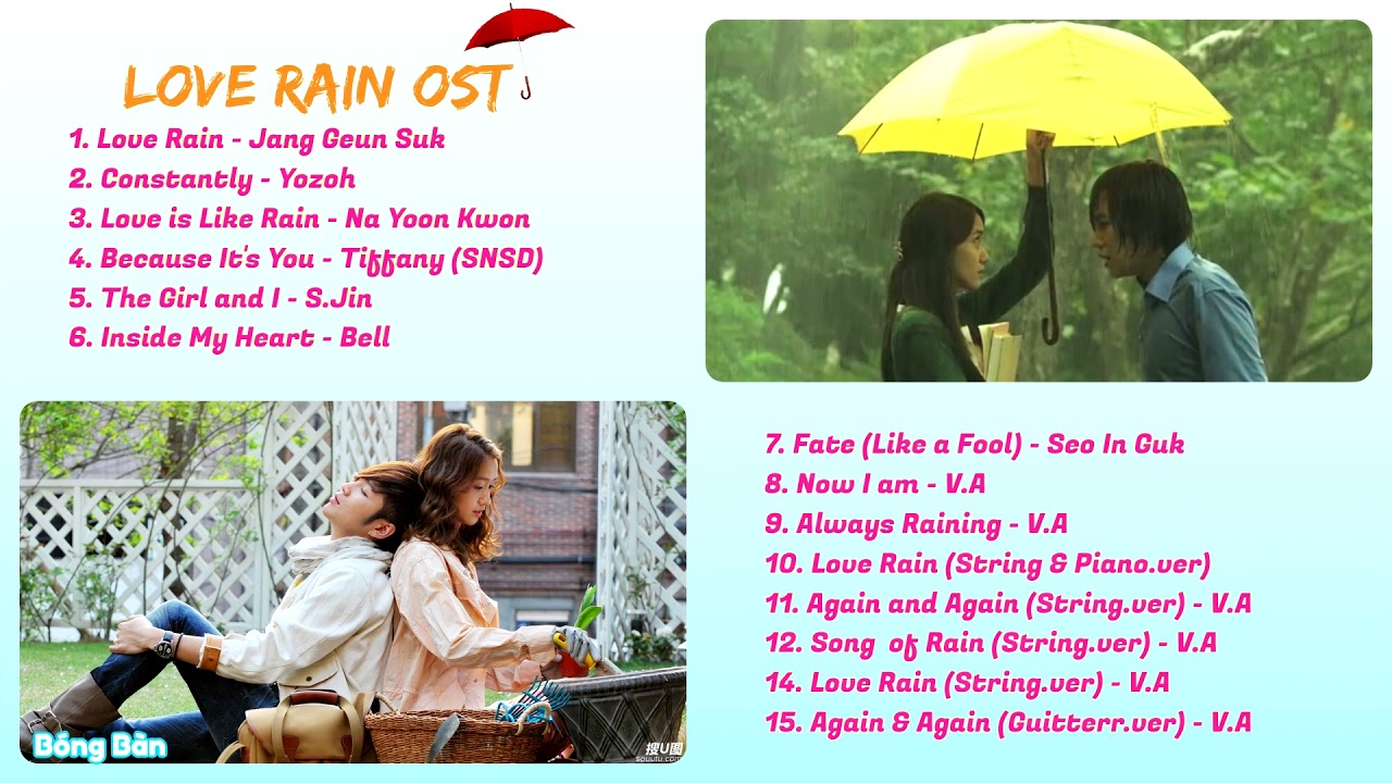 LOVE RAIN OST Full Album  Best Korean Drama OST Part 15
