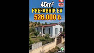 45m2 prefabrik ev 526,000 TL https://www.anahtarteslimprefabrik.com/ #keşfet #anahtarteslimprefabrik