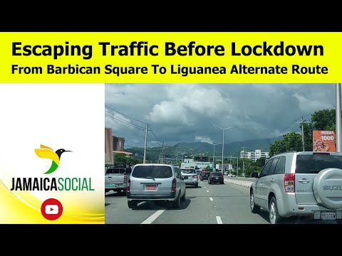OUTSIDE: Escaping Traffic Before Lockdown In Jamaica (September 4, 2021)