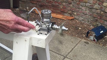 Dooling .61 running on glow plug ignition.